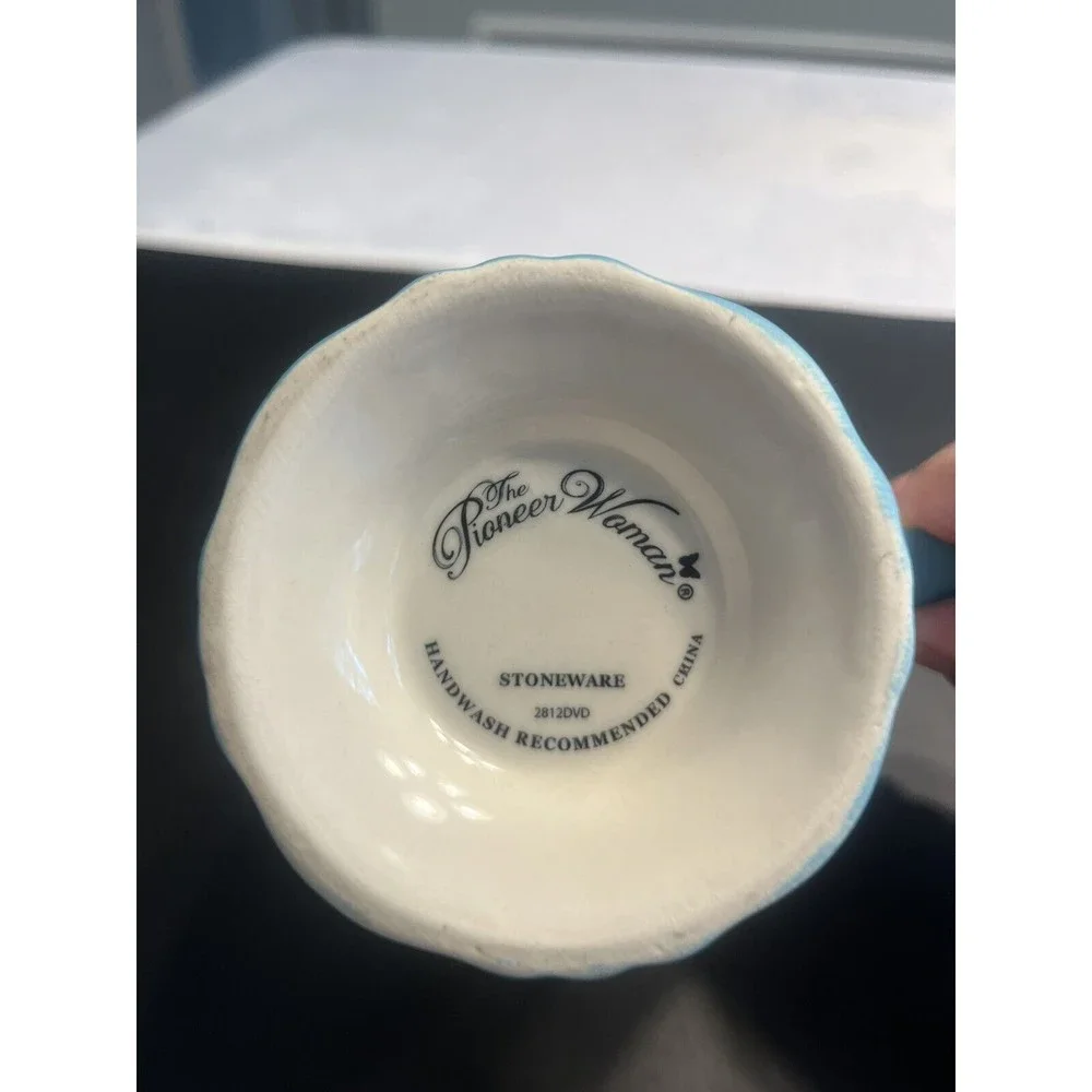 Pioneer Woman Hyacinth Footed Creamer Pitcher 
